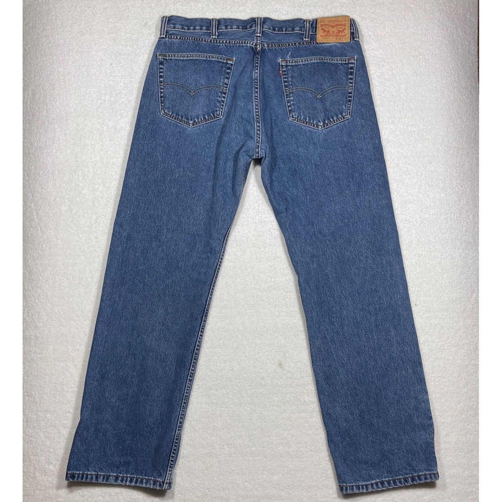 Levi Jeans Men's W38 L32 Straight Leg Comfort‎ Inseam Measures 30" A9